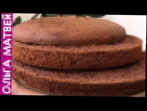 Шоколадный Бисквит Секреты Приготовления | Chocolate Sponge Cake, English Subtitles 