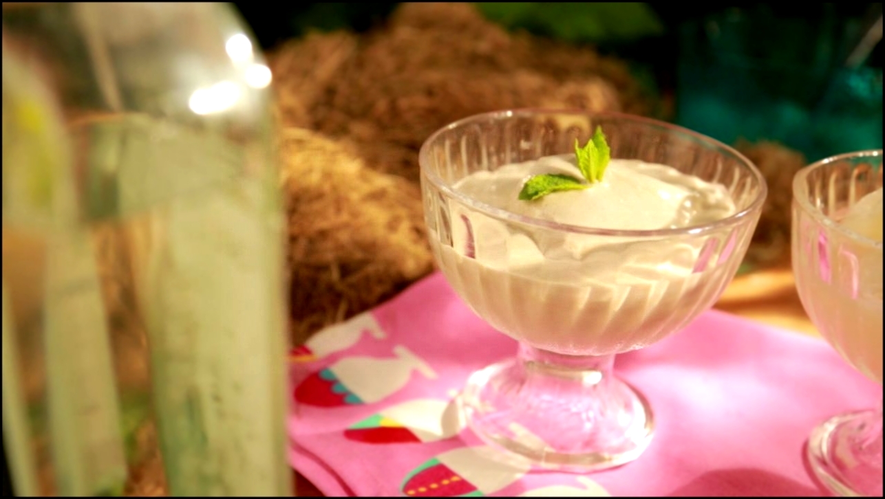 Рецепт мороженого из сена и сорбета из текилы 
