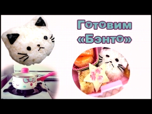 Готовим Бэнто/ Neko Sakura / 猫チェリー弁当 