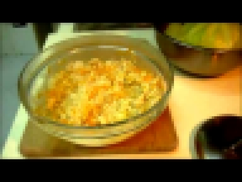 Вторые Блюда Рецепты Голубцы с Креветками Stuffed cabbage [Домашний рецепт] 
