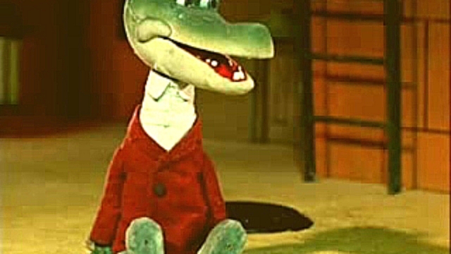Крокодил Гена - День рождения на немецком Deutsch 