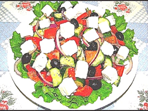 Вкусно - ГРЕЧЕСКИЙ #САЛАТ Как Приготовить #Греческий Салат Рецепты Салатов 