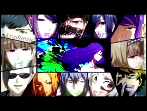 Опенинг "Токийского Гуля" в исполнении сейю персонажей/Voice Tokyo Ghoul-opening - видеоклип на песню