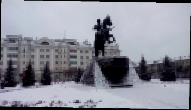 Памятник генералу Ермолову (Орел 12.12.2014) - видеоклип на песню