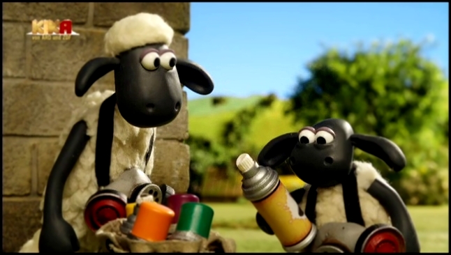 Барашек Шон / Shaun the Sheep: серия 100. Let's Spray - видеоклип на песню