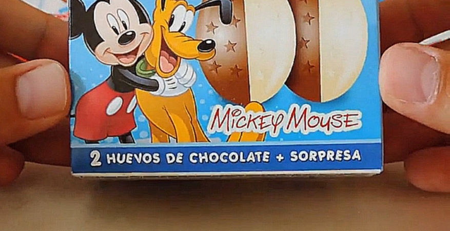 2 Сюрприз Яйца Микки Маус и Плуто Игрушки Мики Маус 2 Surprise Eggs Mickey and Pluto Toys 