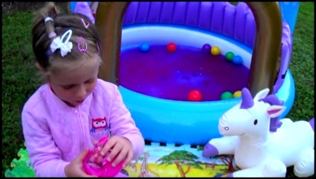 Бассейн принцессы Винкс маша и медведь май литл пони Игры Для Девочек Toys Disney for kids - видеоклип на песню