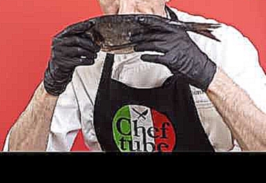 Дорада в соли, запечённая рыба сибас в соли Cheftube 