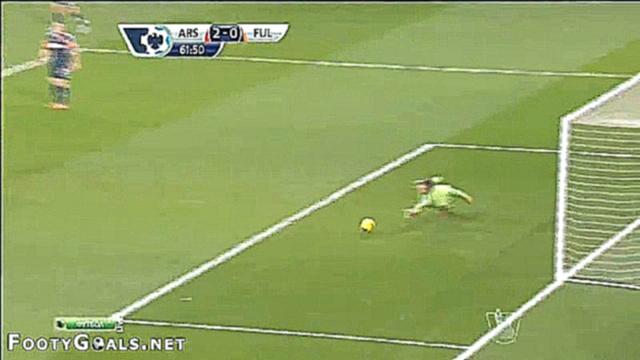Arsenal 2-0 Fulham (Goal Santiago Cazorla) - видеоклип на песню
