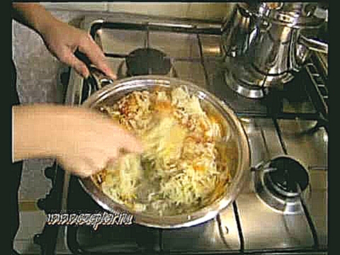 Тушёная капуста - видео рецепт 