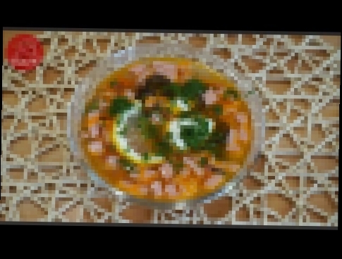 Суп Солянка с мясными фрикадельками 