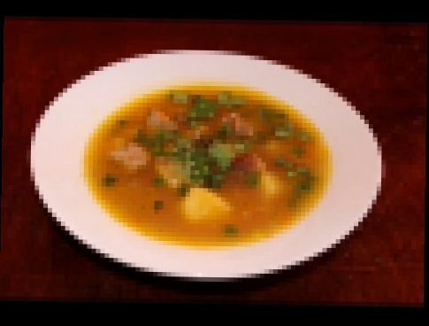 Рецепт горохового супа, который готовится очень быстро. 