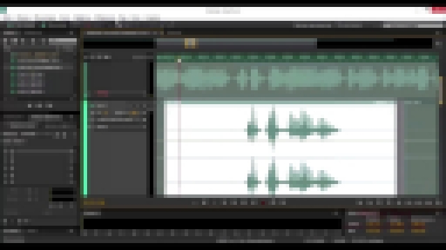 Сведение и мастеринг в  Adobe Audition CC  Как сводить бэк вокал в Audition CC - видеоклип на песню