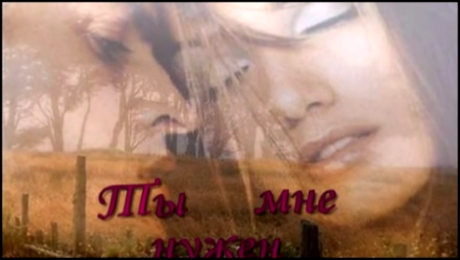 Ирина Аллегрова, Ты мне нужен - видеоклип на песню