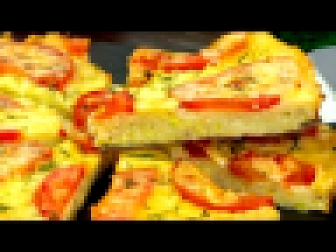 Этот вкус оценят все! Простейший рецепт пиццы из кабачков с помидорами. | Appetitno.TV 