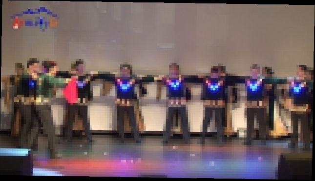 Армянский танец Берд в светодиодных костюмах ансамбль Армстайл - видеоклип на песню