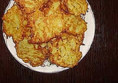 Хрустящие картофельные драники Crispy potato pancakes 