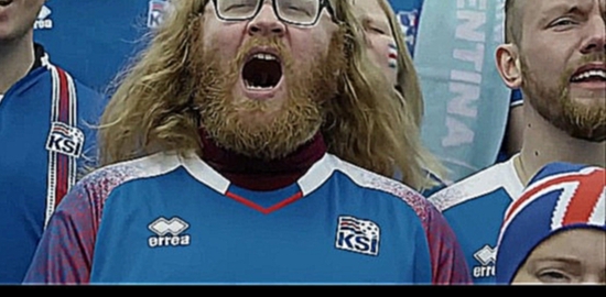 Болельщики из Исландии поют по-русски Калинка-Малинка - видеоклип на песню