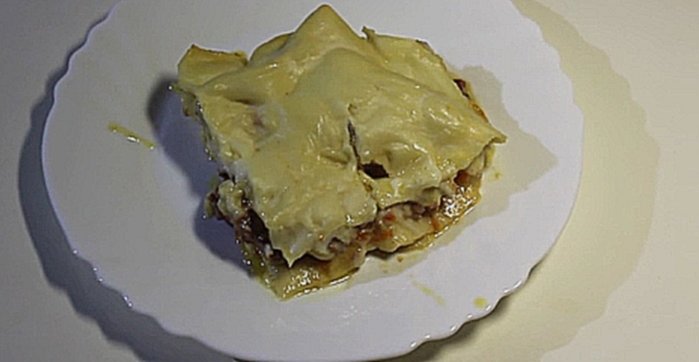 Лазанья с фаршем - lasagne 