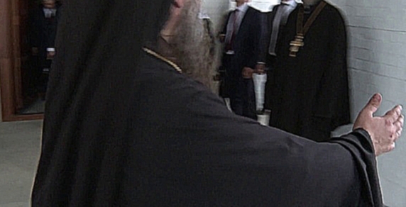 Патриарх Кирилл и Д.А. Медведев осмотрели Воскресенский собор Ново-Иерусалимского монастыря 