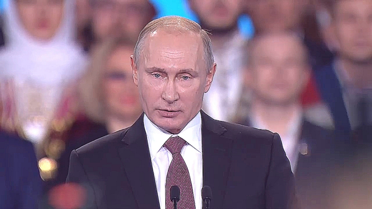 Владимир Путин выступил на Форуме действий ОНФ  [  19.12.2017  ] - видеоклип на песню