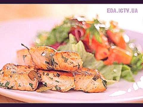 Как приготовить салат с лососем? Рецепт - Основной инстинкт, выпуск 18 