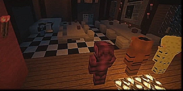 Если 5 Ночей с Фредди будут в Minecraft - Minecraft Machinima - видеоклип на песню