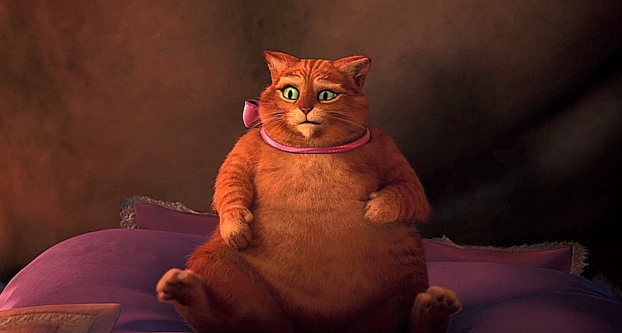 Детские песни - Песенка про толстого рыжего кота. - видеоклип на песню