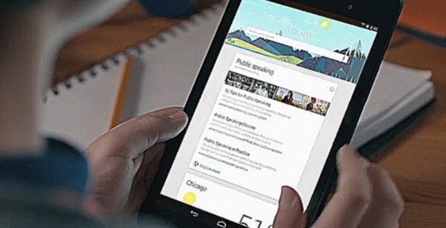 Google Nexus 7 - видеоклип на песню