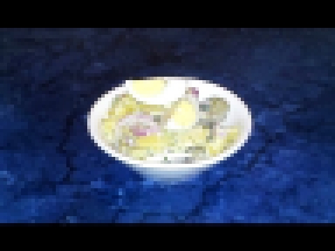 #Салат "Простой" с соленым огурцом и яйцами.# Видеорецепт. 