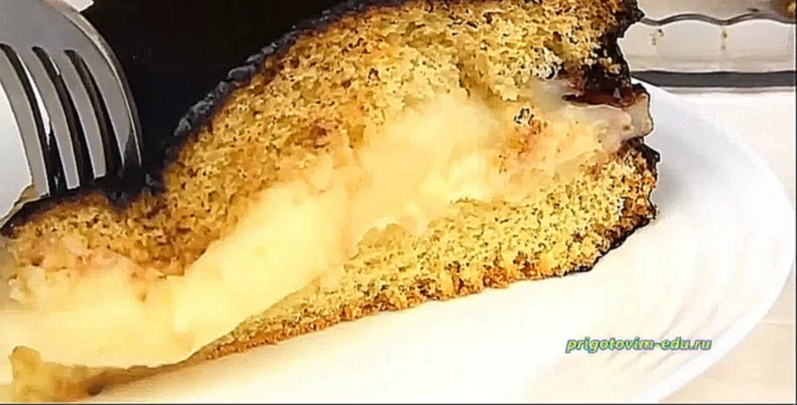 Видео рецепт бисквитного торта Чародейка 