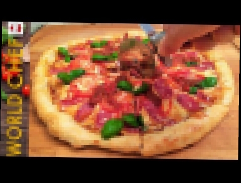 Пицца с салями «Дьяболо» | Рецепт | Итальянская кухня 