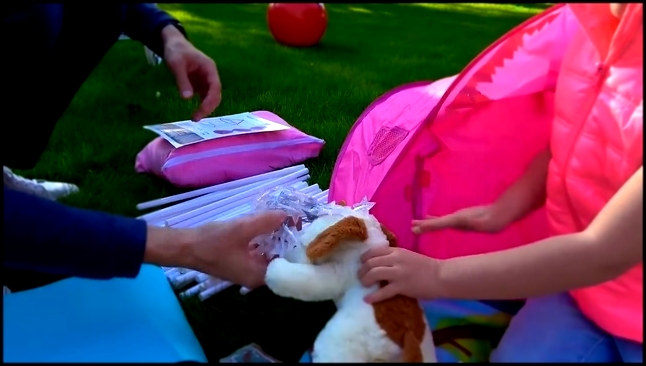 ШОКОЛАДНАЯ ПИЦЦА с куклой во дворе Пикник и Палатка для Baby Born outdoor fun & Chocolate Pizza 