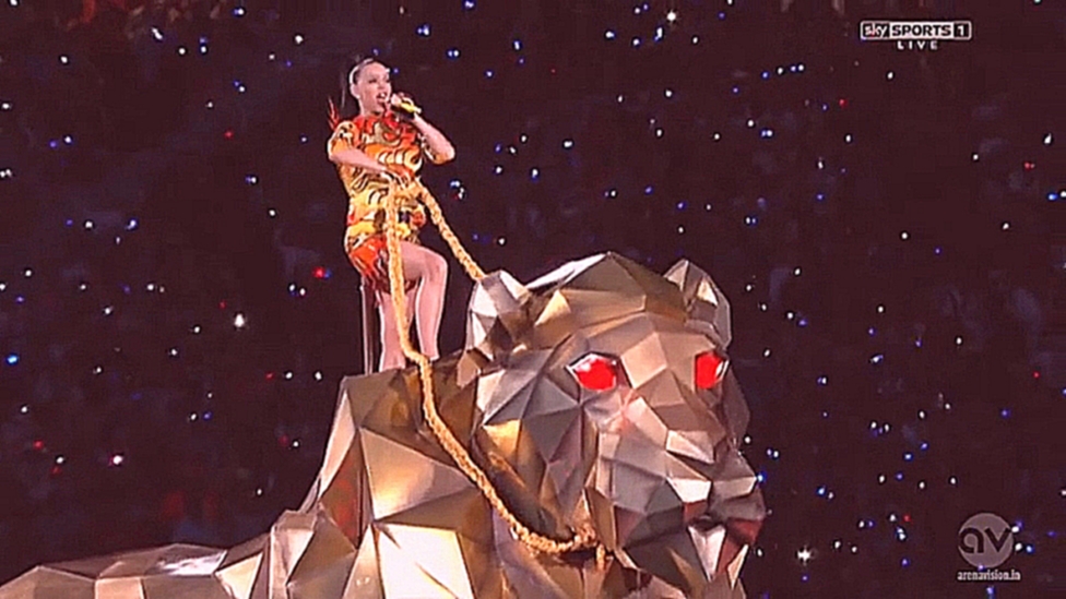Katy Perry -  Super Bowl Halftime Show - видеоклип на песню