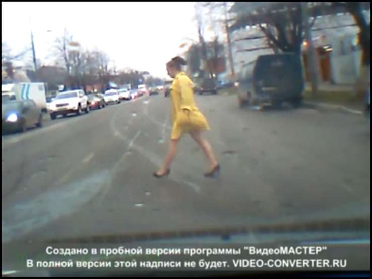ДТП  в Краснодаре- если авто остановилось в одном ряду, это не значит, что можно идти не глядя - видеоклип на песню