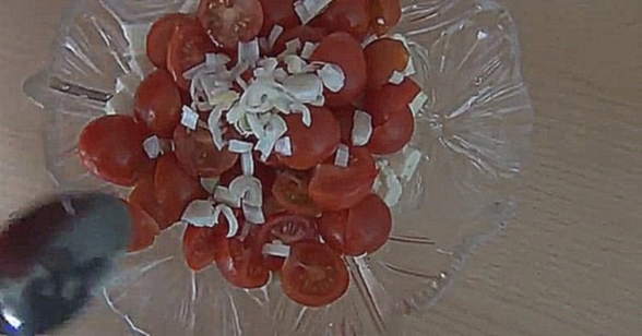 Как приготовить салат из помидоров с брынзой 
