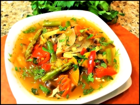 Овощной Витаминный Суп для ХУДЕЮЩИХ. Vegetable Soup for Slimming 