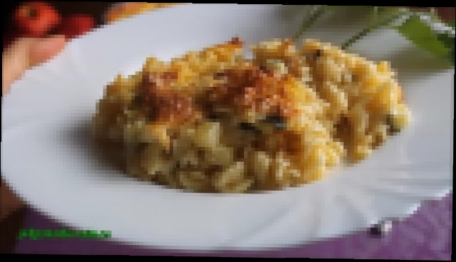 Видео рецепт запеканка из макарон в духовке 