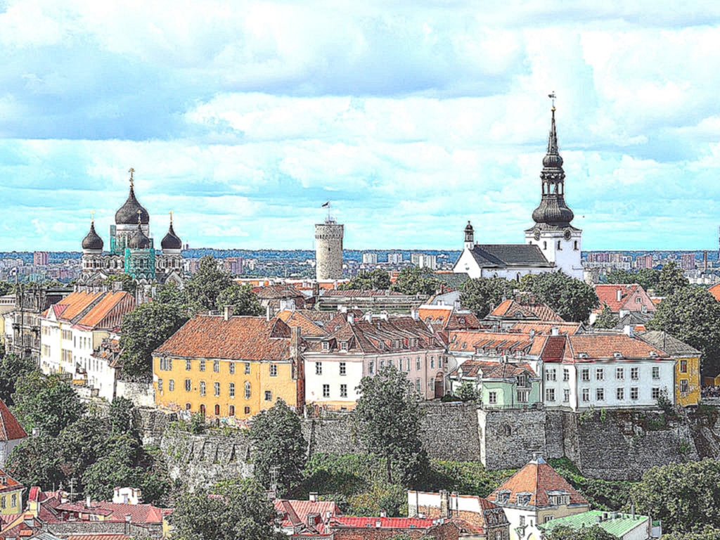 Эстония скучает без русских туристов - видеоклип на песню