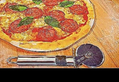 Пицца с Колбасой и Сыром Рецепт | Easy Homemade Pizza Recipe | Вадим Кофеварофф 