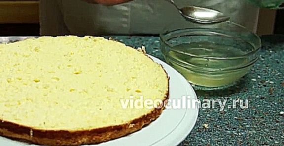 Как приготовить бисквитный торт «Абрикос» 