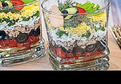 Авторский салат-коктейль «Гавань» - рецепт закуски на праздничный стол! Веррин с печенью трески 