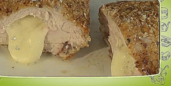 Куриная грудка с сыром в хрустящей корочке 