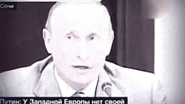 Блатной жаргон Путина - видеоклип на песню