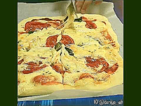 Рецепт классической пиццы Маргариты | Быстрый и легкий рецепт пиццы 