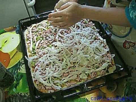 Как приготовить пиццу в домашних условиях 