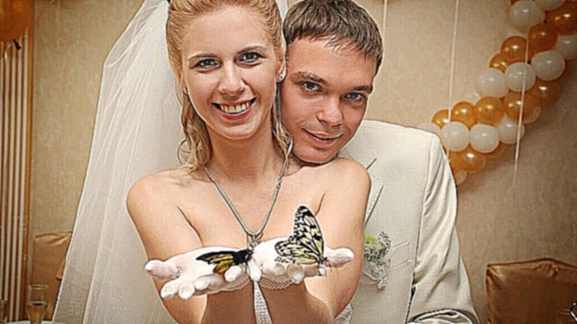 Живые бабочки для подарка на свадьбу, http://babochki.kiev.ua  - видеоклип на песню