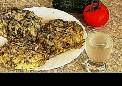 Драники с грибами и сыром в духовке / Draniki with mushrooms and cheese in the oven 