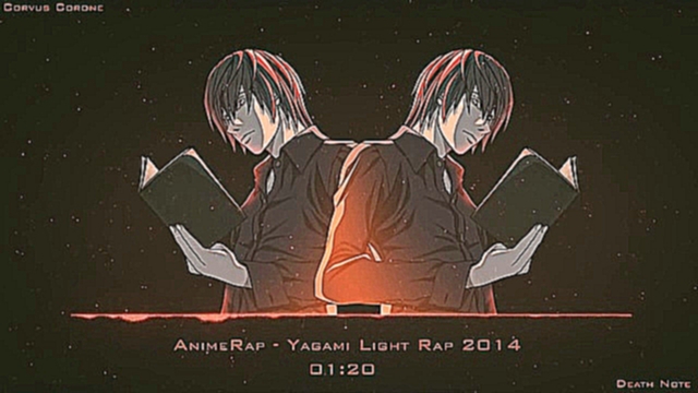 AnimeRap - Тетрадь Смерти - Реп про Ягами Лайта 2014 - Yagami Light Rap 2014 - видеоклип на песню