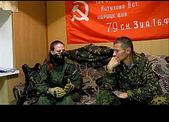 Позывной Хаски. Когда мужчинки бегут от войны, защищать родной Донбасс поднимаются девушки.  - видеоклип на песню